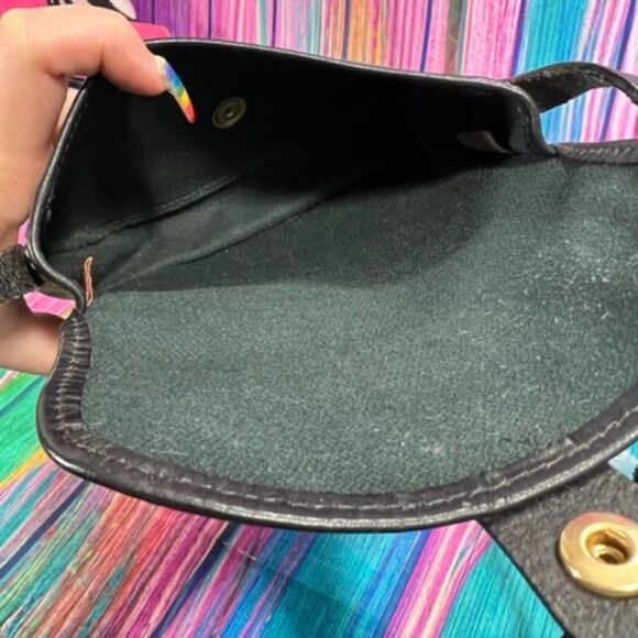 Dooney & Bourke Rare Baby Hand Print Pouchette Mini Shoulder Bag - Picture 10 of 16